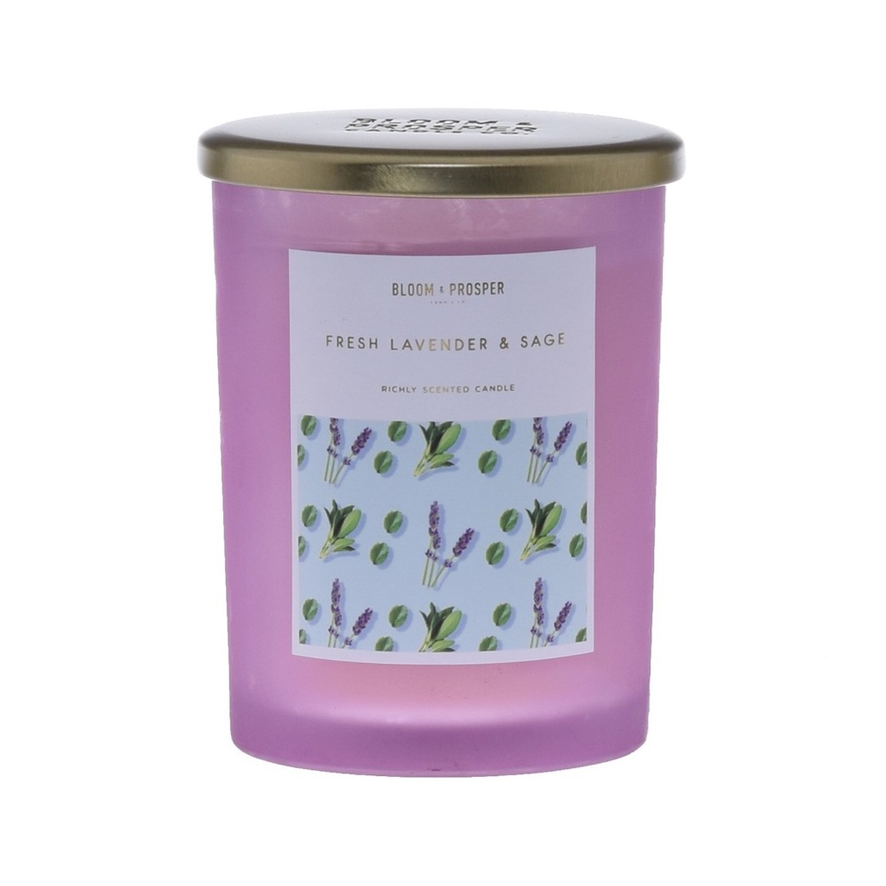 Fresh lavender & sage candle